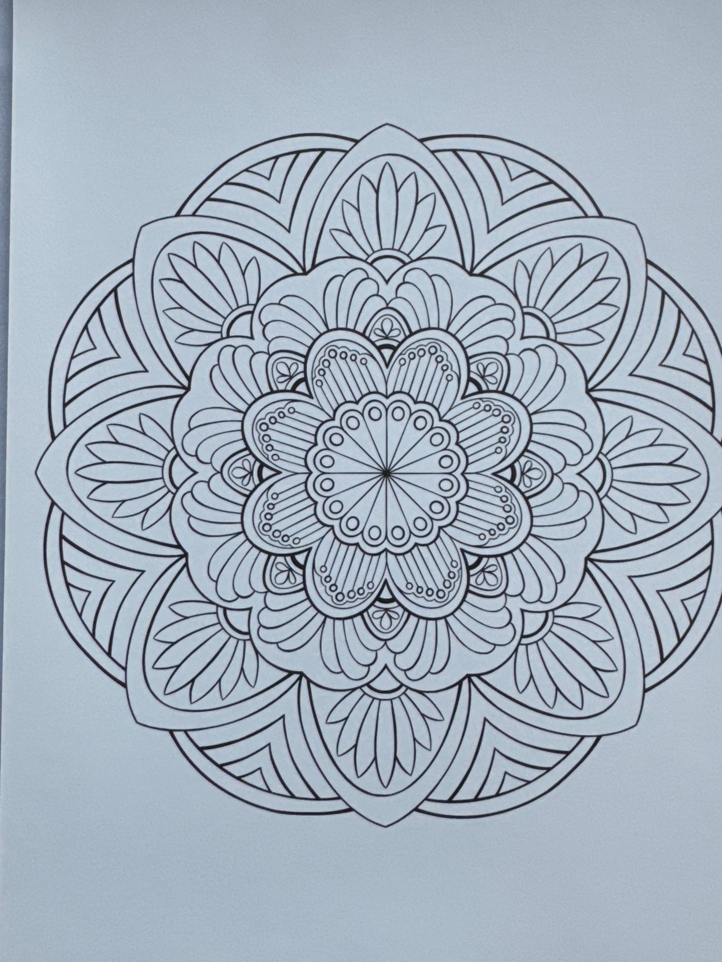 Mandalas Calma y Relajación · Libro de Colorear para Relajación