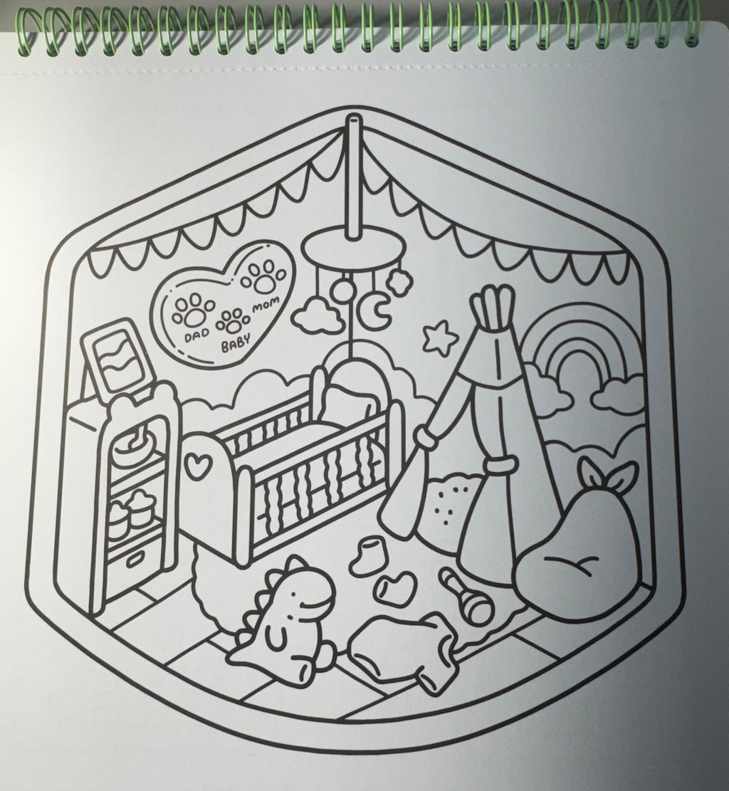 Little Corner libro de colorear para Relajación Adultos y Adolescentes - Cute & Comfy