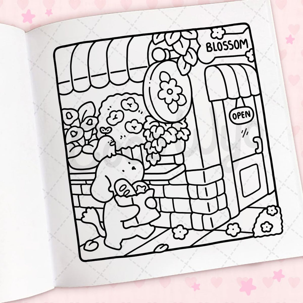 Cozy Cuties: Libro de Colorear para Adultos y Adolescentes