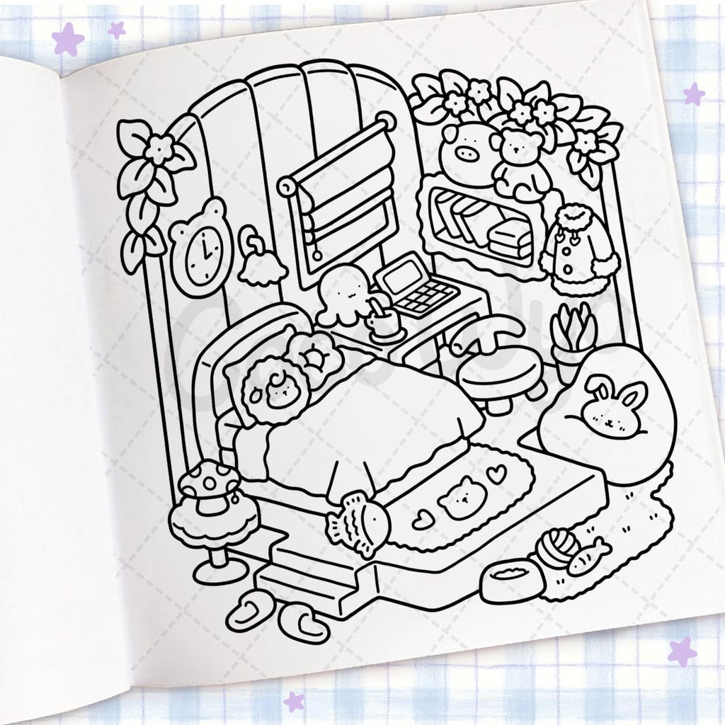 Cozy Corner: Libro de Colorear para Adultos y Adolescentes