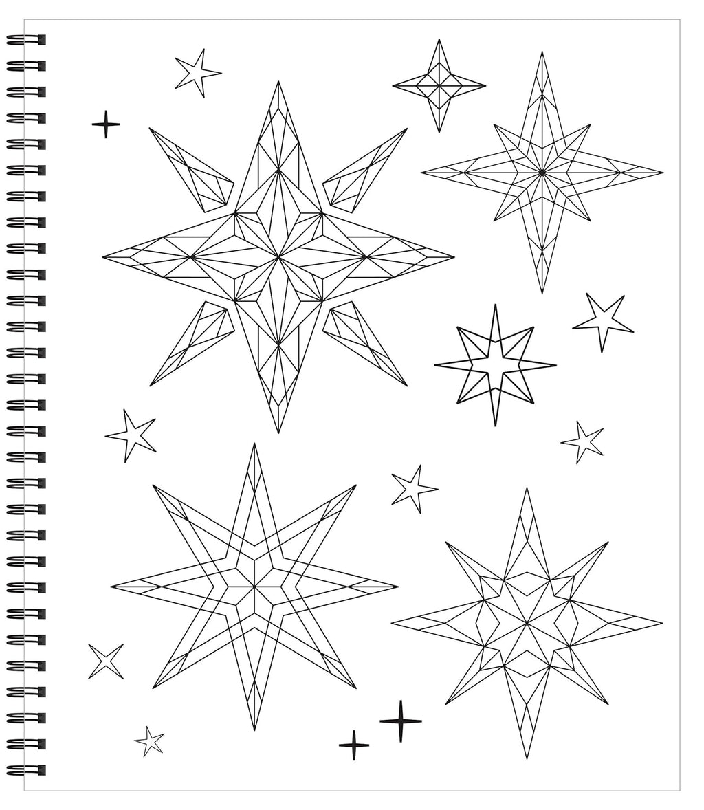 Libro de Colorear para Relajación - Pájaros, Mandalas, Flores, Cristales