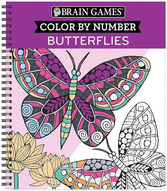 Mariposas · Libro de Colorear por Números para Relajación