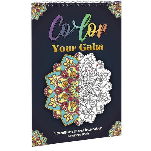Libro de colorear Mandalas para adultos 21x30cm - My Box Hub