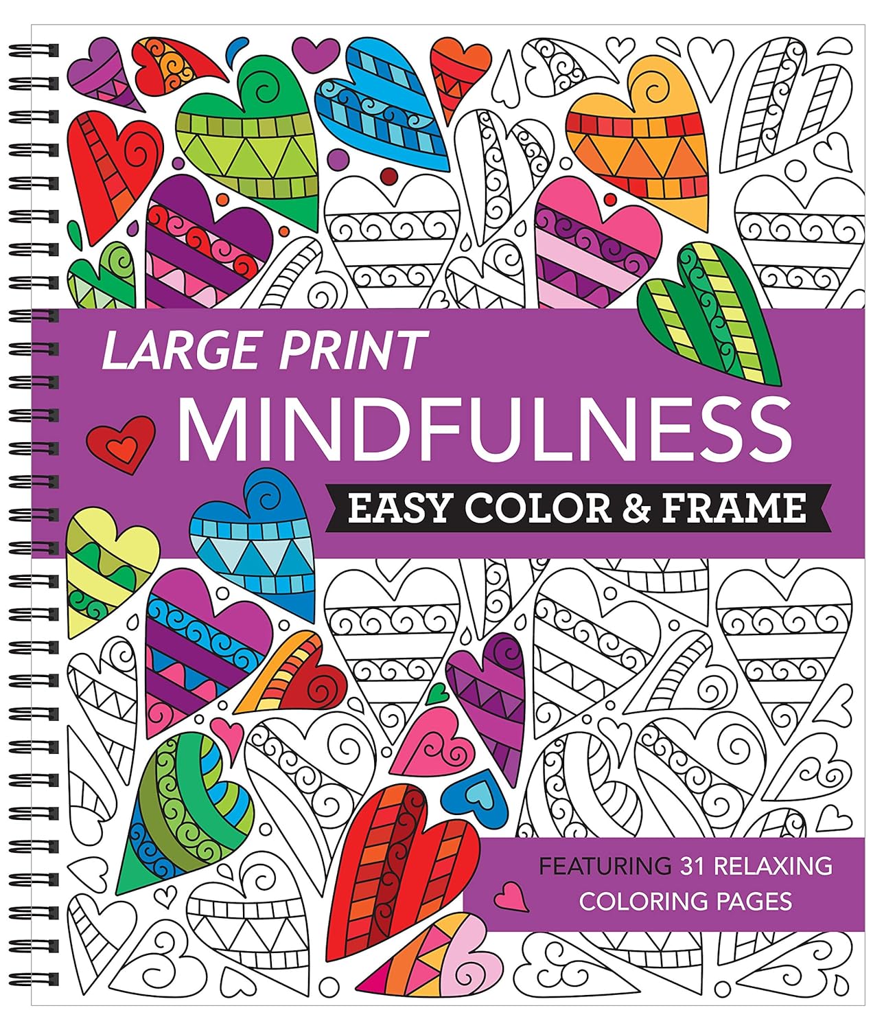 Libro de Colorear para Adultos y Adolescentes Manejo de Ansiedad - Pájaros, Mandalas, Flores, Cristales