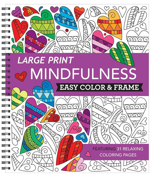 Libro de colorear Pájaros Mandalas Flores y Cristales 8x10 - My Box Hub