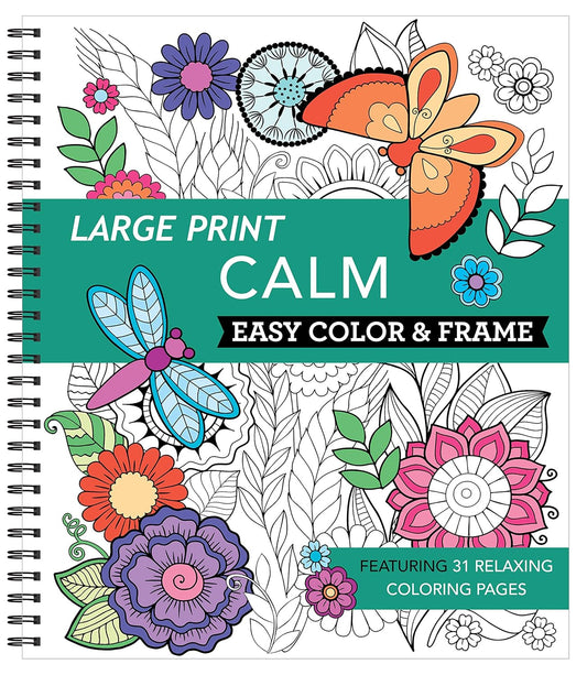 Libro de colorear Flores y Mandalas 8x10 - My Box Hub