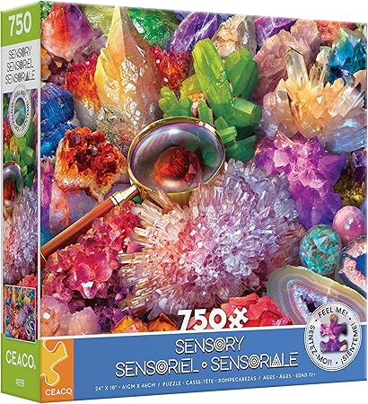 Minerales y Colores · Rompecabezas 750 Piezas