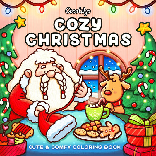 Libro de colorear Cozy Christmas 20x20cm - My Box Hub