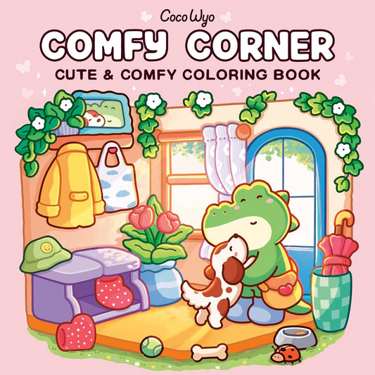 Libro de colorear Comfy Corner 20x20cm - My Box Hub