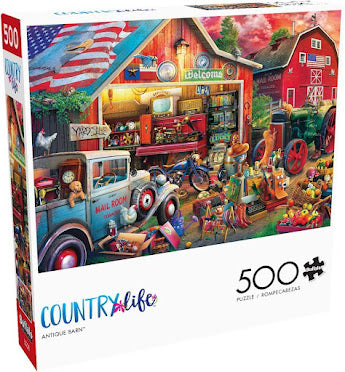 Granja Retro · Rompecabezas 500 Piezas