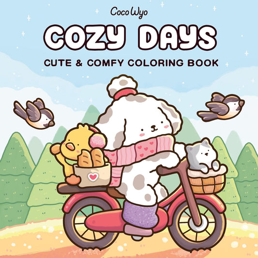 Libro de colorear Cozy Days 20x20cm - My Box Hub