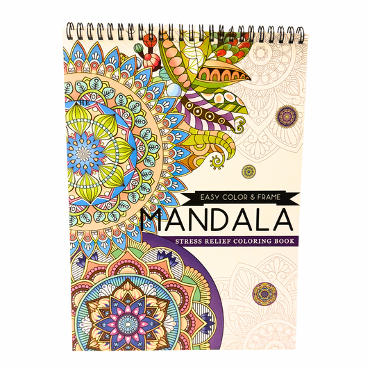 Libro de colorear Mandalas Fáciles 8x11 - My Box Hub