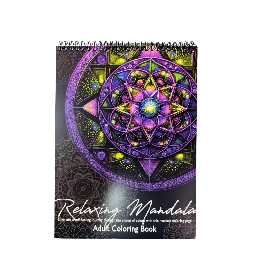 Libro de Colorear para Adultos - Mandalas Calma y Relajación